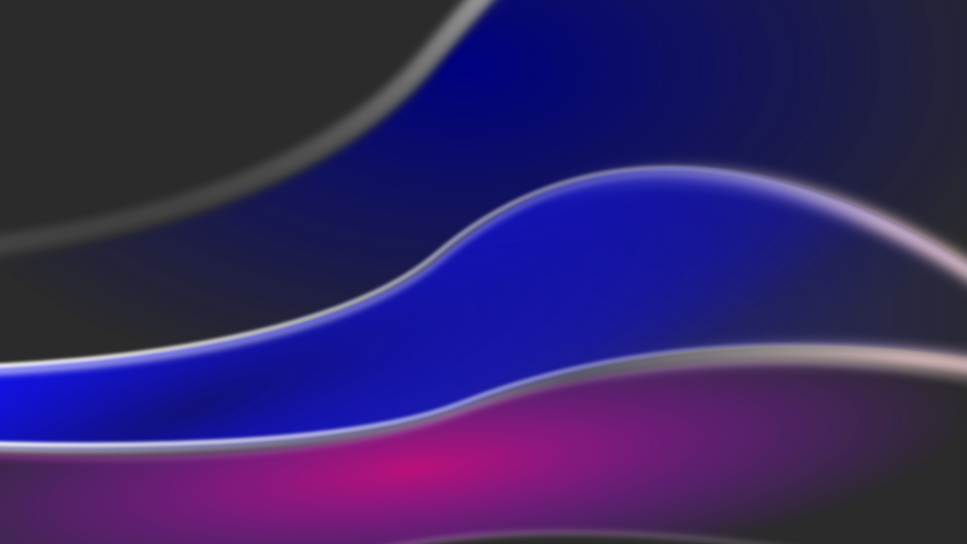 Set neon black waves as site background image