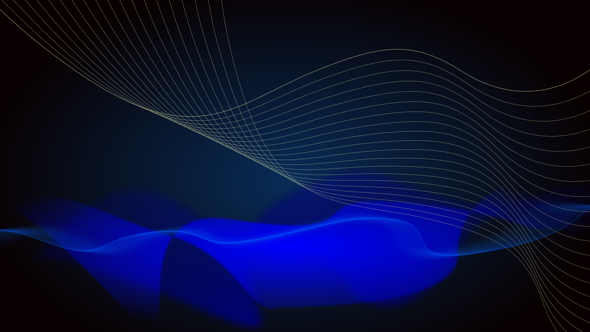 Set blue wave on black as site background image
